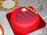 Bolo de time - Flamengo