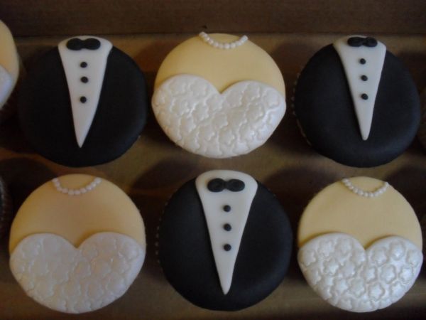 Cupcakes de casamento